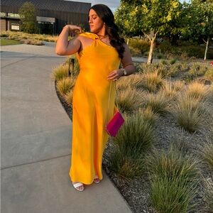 Size 14 yellow dress